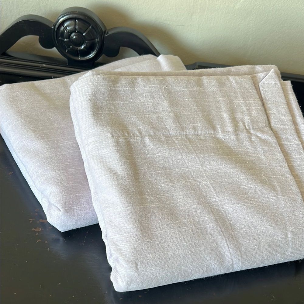 Pottery Barn Teen Cotton Linen Blackout Drapes